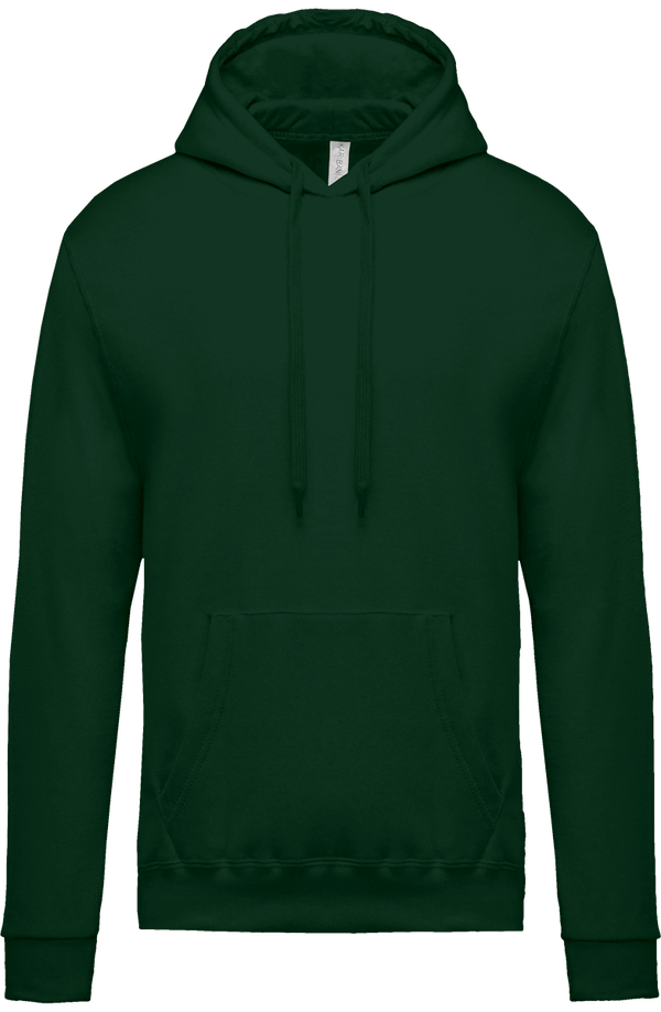 Herren Kapuzenpullover Forest Green