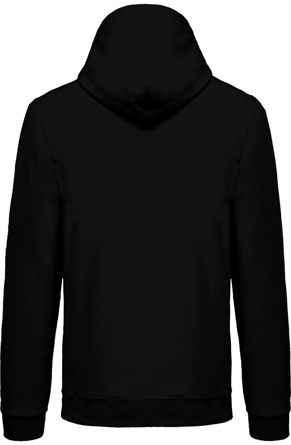 Sweat shirt capuche homme dos Black