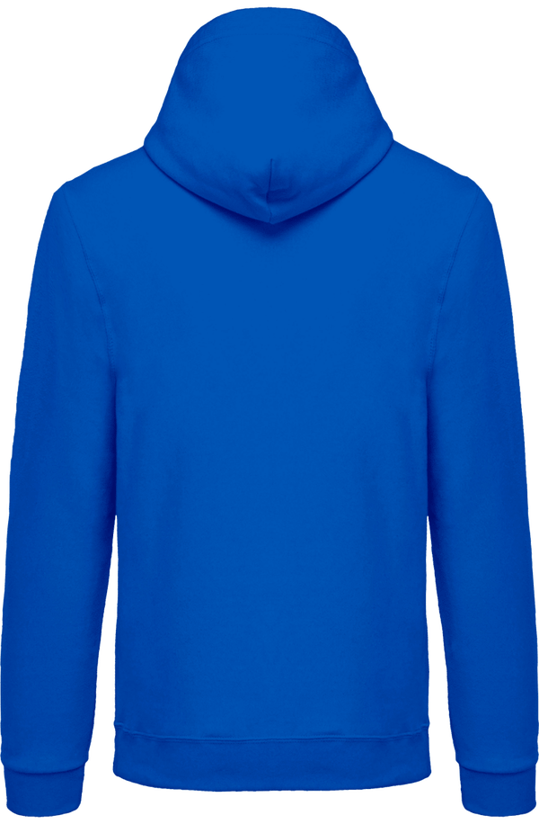 Sweat shirt capuche homme dos Light Royal Blue