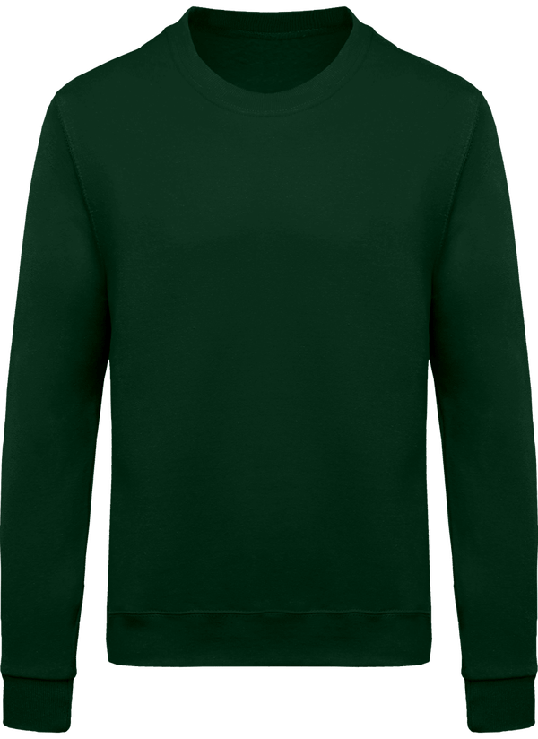 Sweat Col Rond Basique - Coupe Unisexe Forest Green