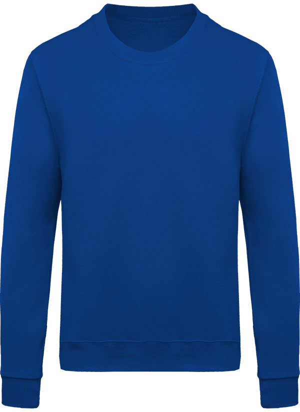 Sweat Col Rond Basique - Coupe Unisexe Light Royal Blue