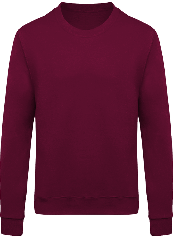 Sweat shirt col rond unisexe face Wine