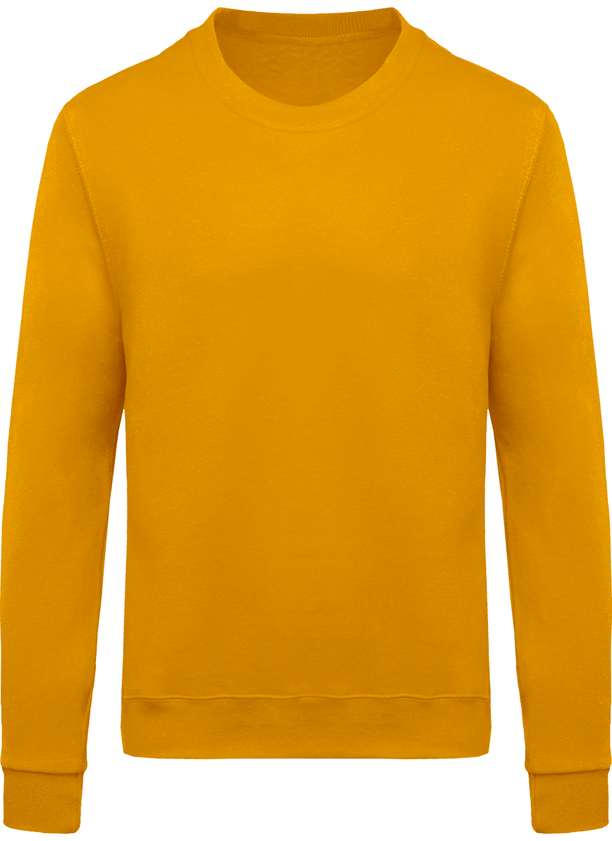 Sweat Col Rond Basique - Coupe Unisexe Yellow