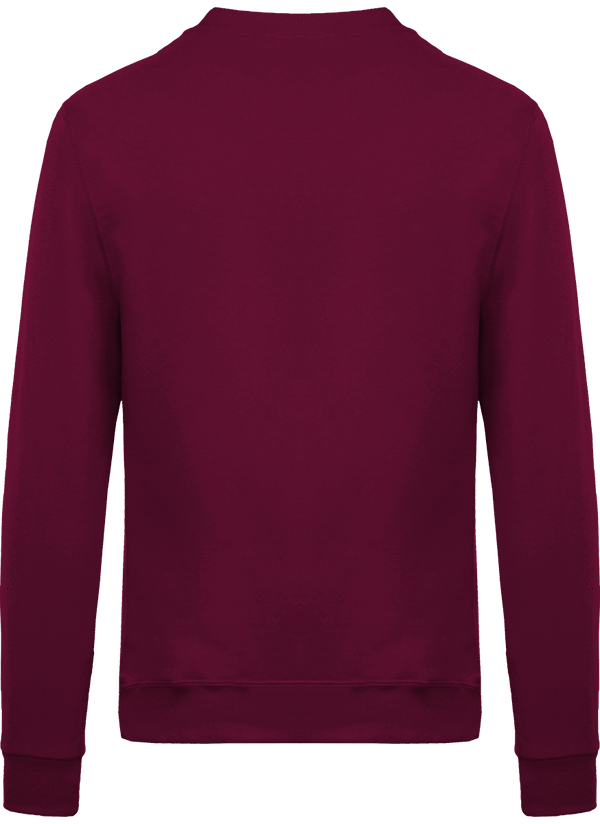 Sweat shirt col rond unisexe dos Red