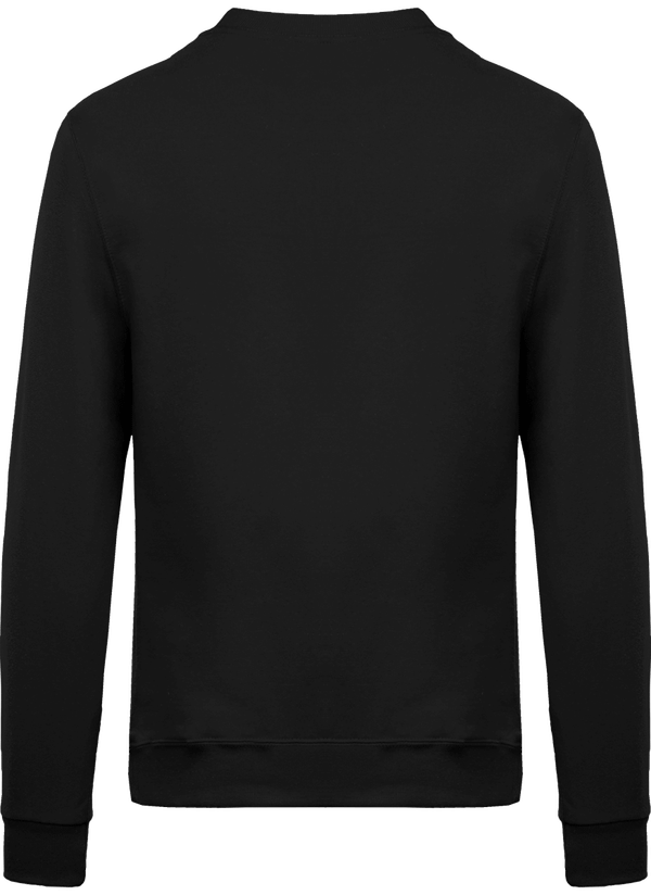 Sweat shirt col rond unisexe dos Dark Grey