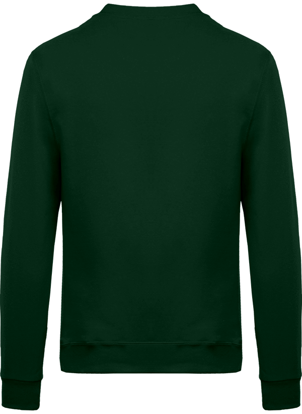 Sweat shirt col rond unisexe dos Forest Green