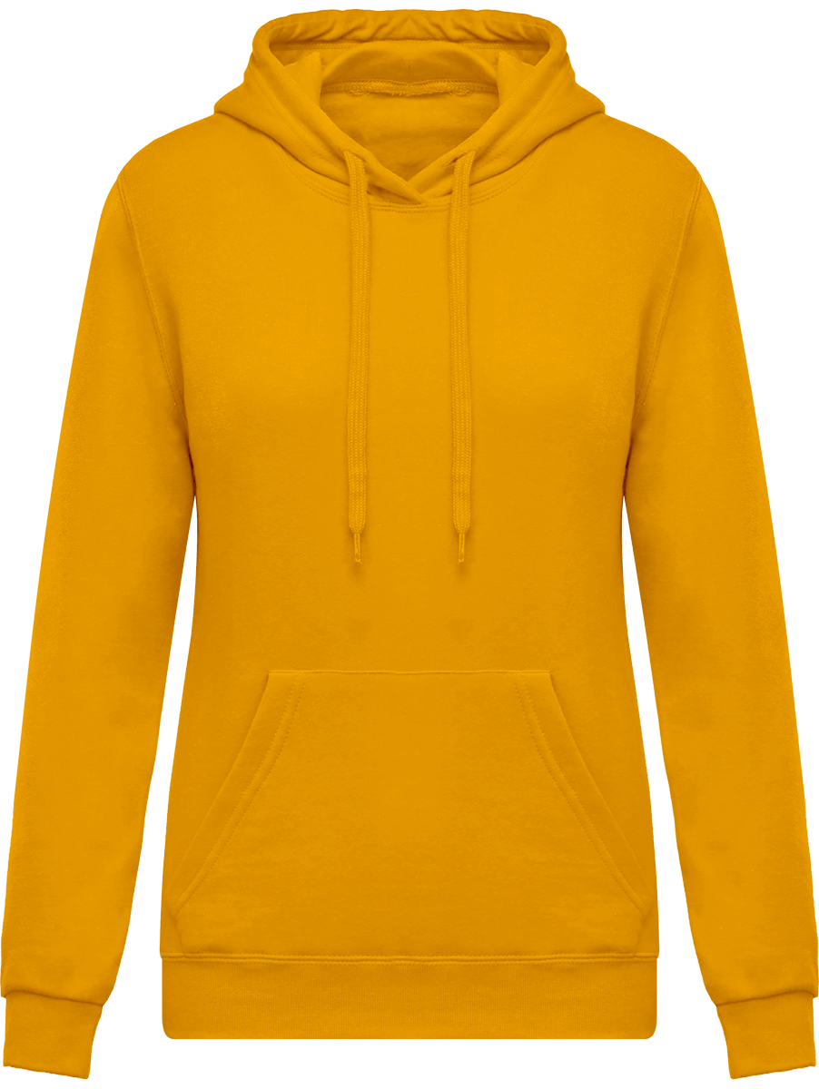 Sweat-Shirt À Capuche Femme  Yellow