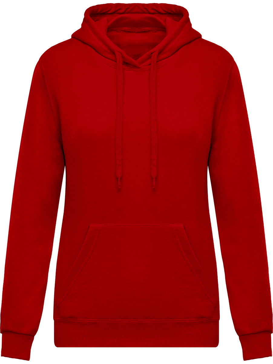 Sweat-Shirt À Capuche Femme  Red