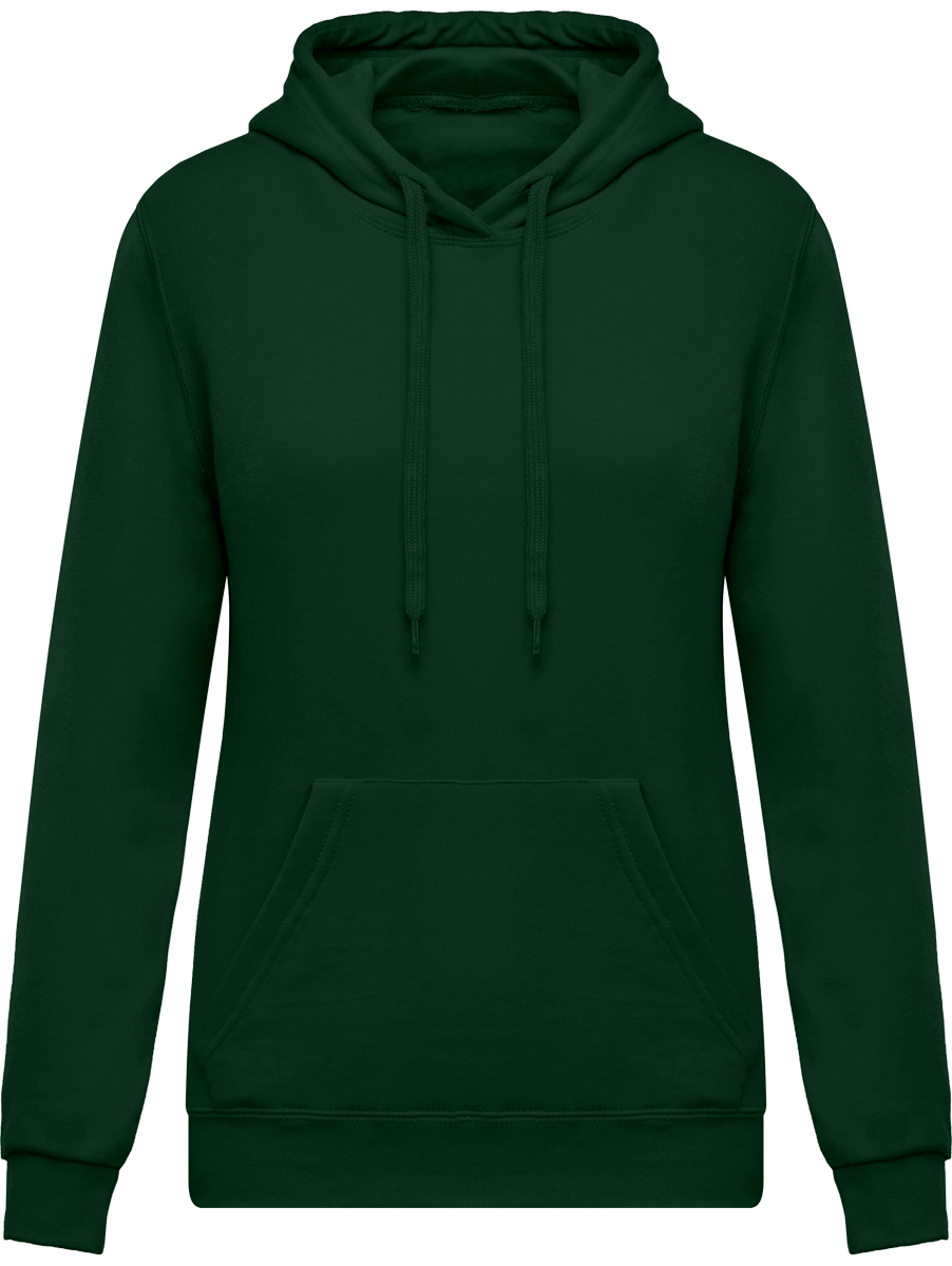 Sweat-Shirt À Capuche Femme  Forest Green