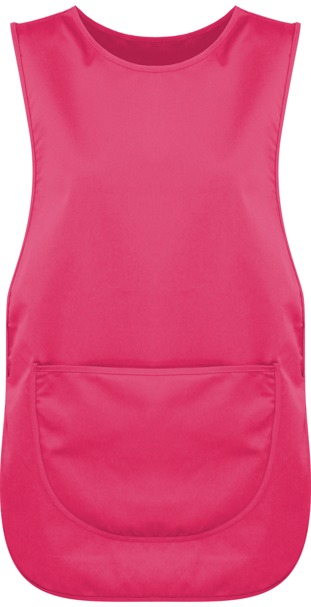 Sleeveless Apron Fuchsia