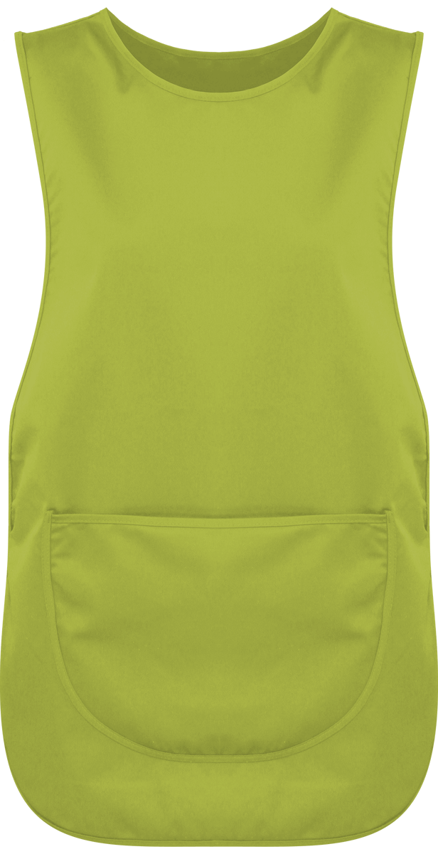 Sleeveless Apron Lime