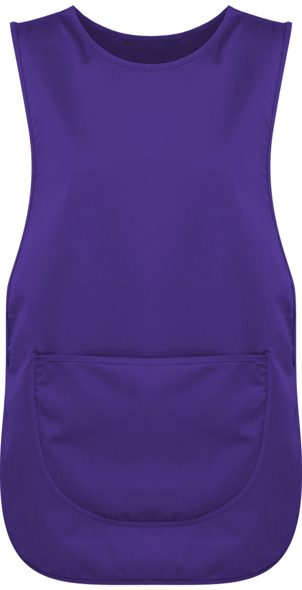 Pinafore Apron Purple