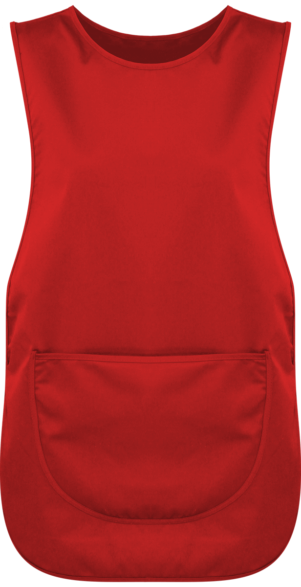 Pinafore Apron Red