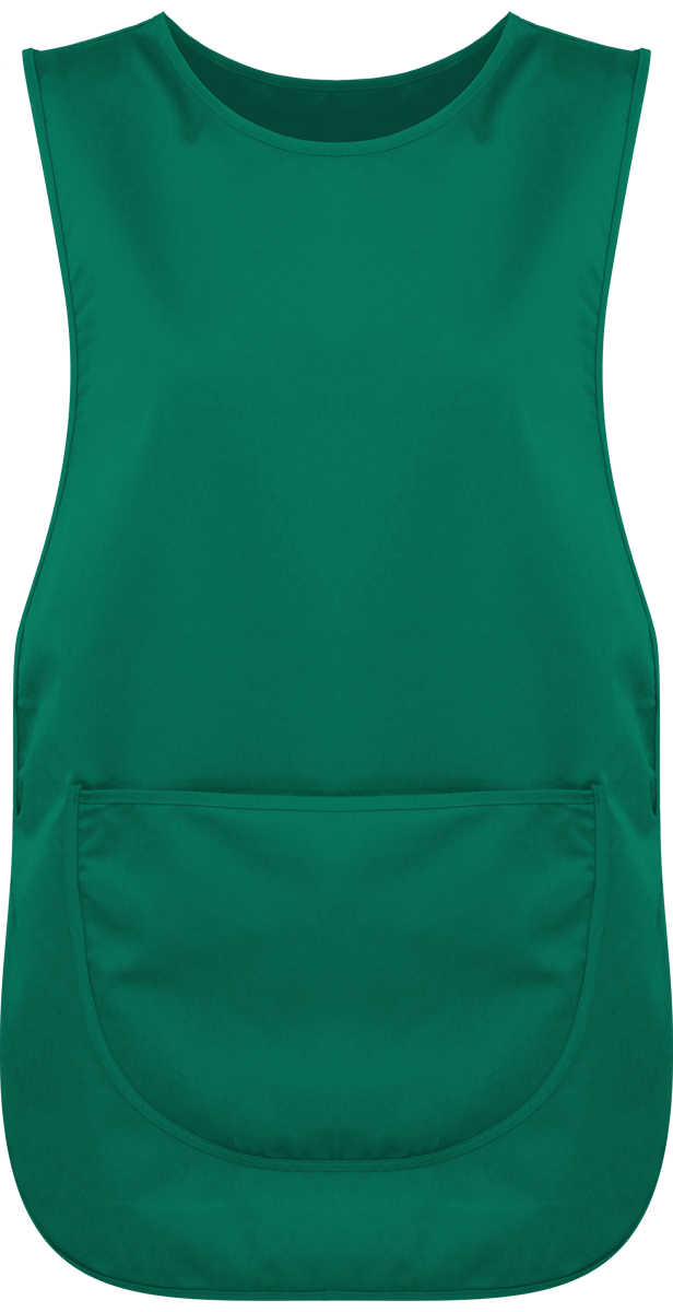 Sleeveless Apron Emerald
