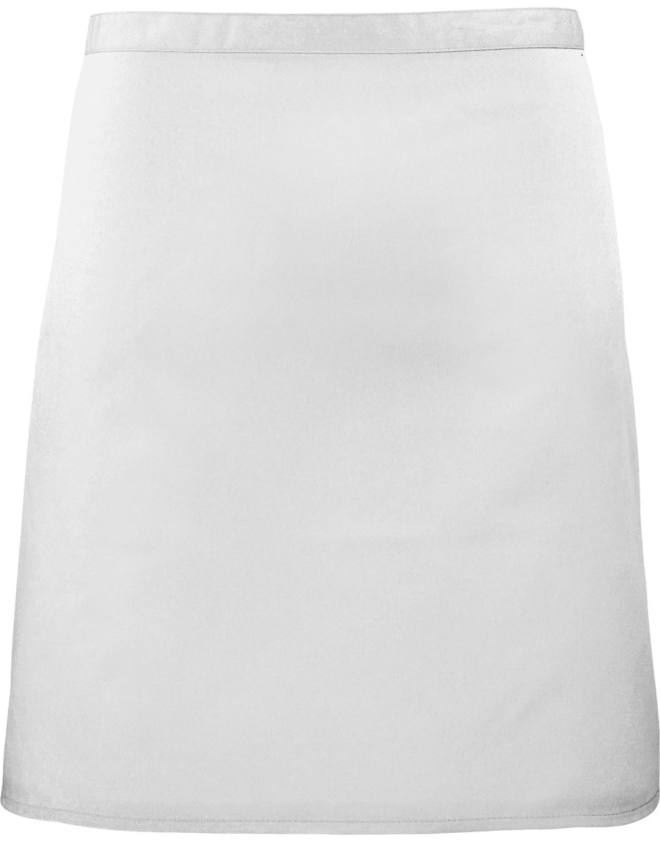 Mid-Length Apron White