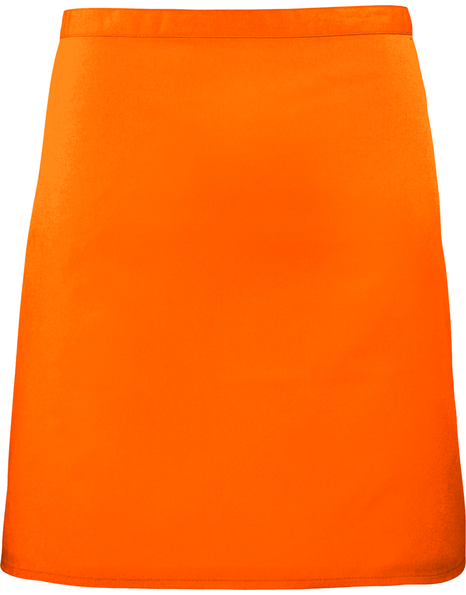 Mid-Length Apron Orange