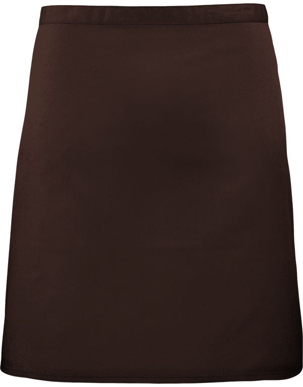 Mid-Length Apron Brown