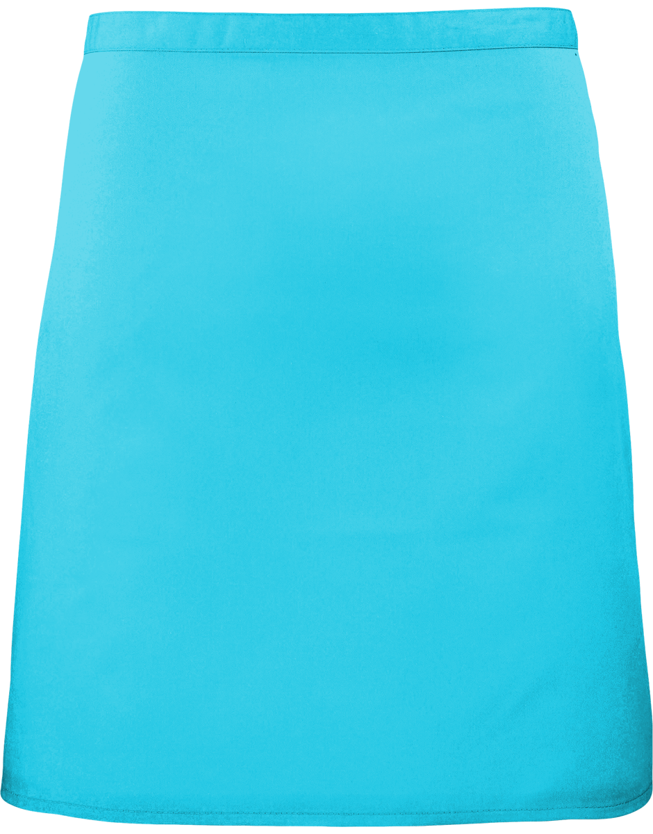 Mi-Long Apron Turquoise