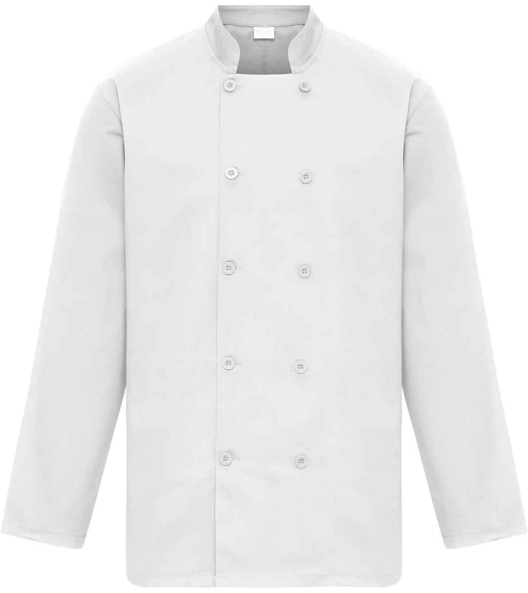 Veste Mixte Cuisinier Manches Longues Brodé - Tunetoo White