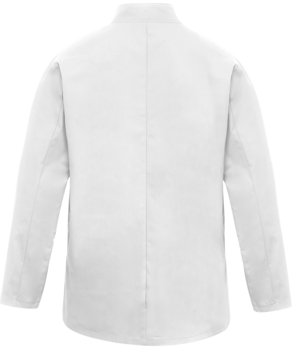 Veste de cuisine mixte manches longues dos White