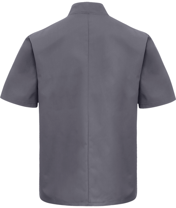 Veste de cuisine mixte manches courtes dos Steel