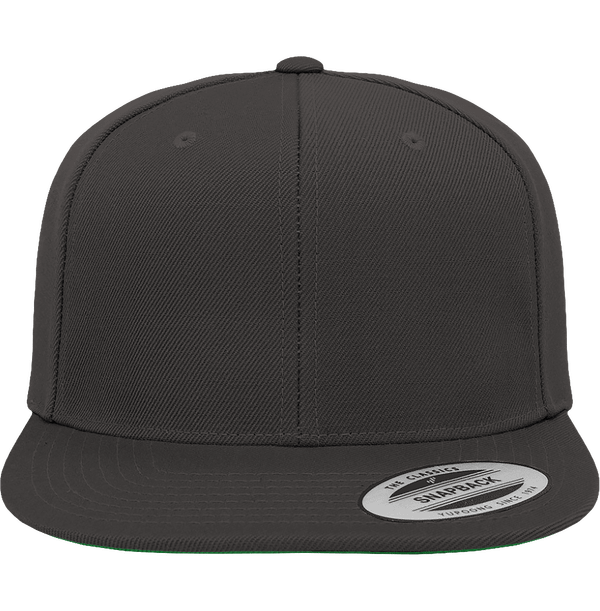 Casquette Snapback Classique - Broderie Française  Dark Grey