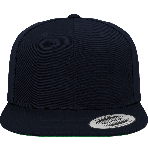 Klassische Snapback-Kappe - Französische Stickerei Dark Navy