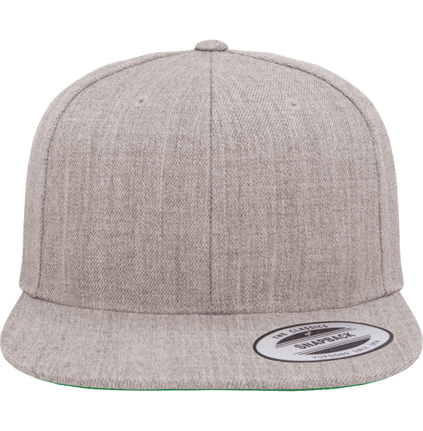 Klassische Snapback-Kappe - Französische Stickerei HEATHER