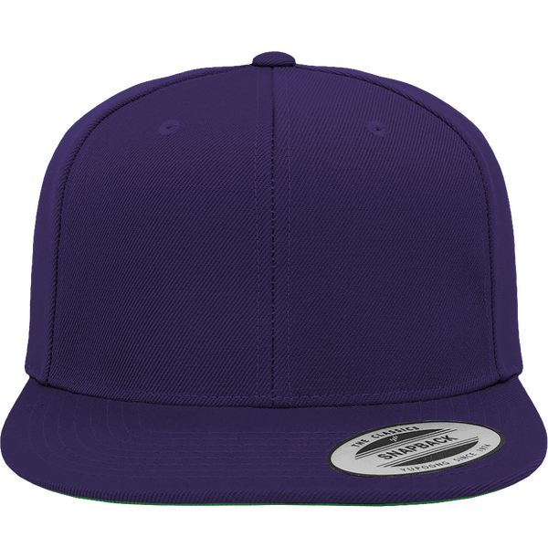 Casquette Snapback Classique - Broderie Française  Purple