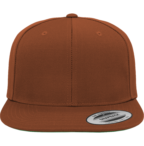 Casquette snapback classique face Tan