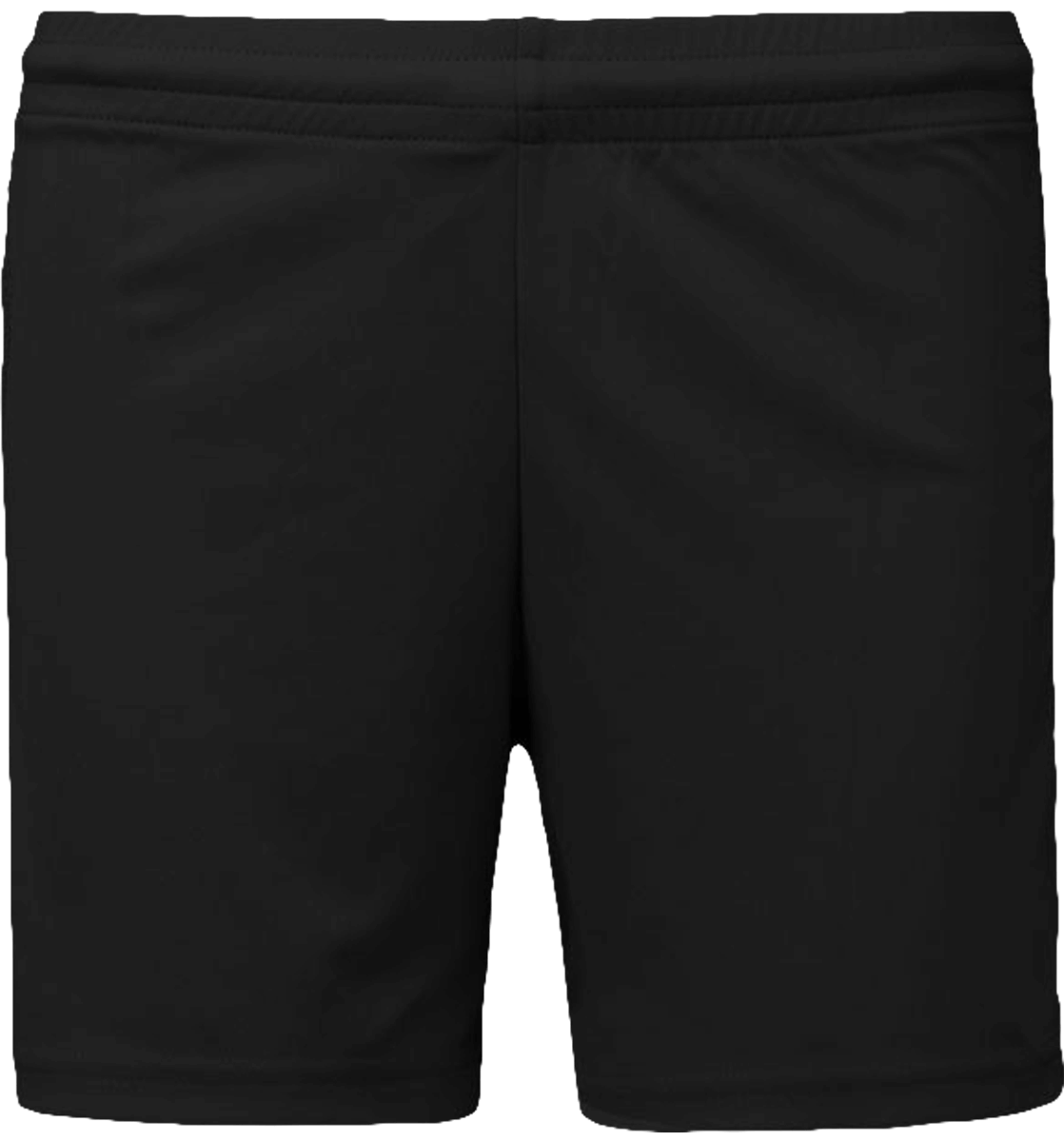 Short De Sport Femme - Polyester  Black
