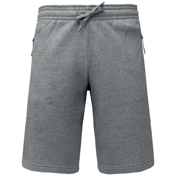 Molton-Sport-Bermuda-Shorts Aus Baumwolle - Herren Bermuda Grey Heather