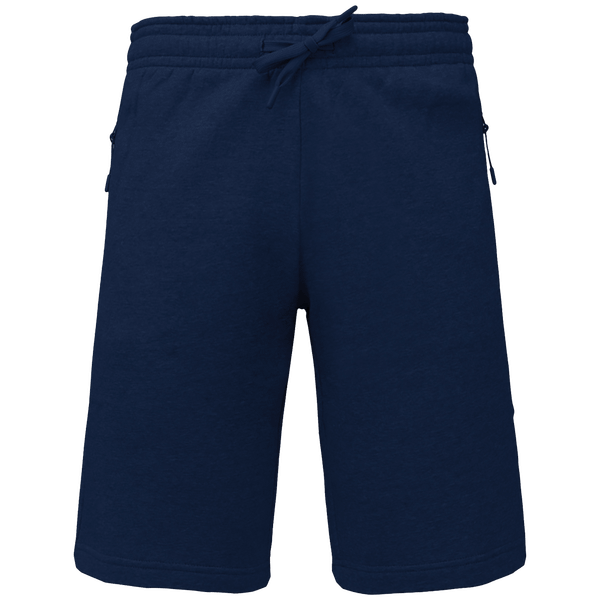 Bermuda molleton multisports adulte face Sporty Navy