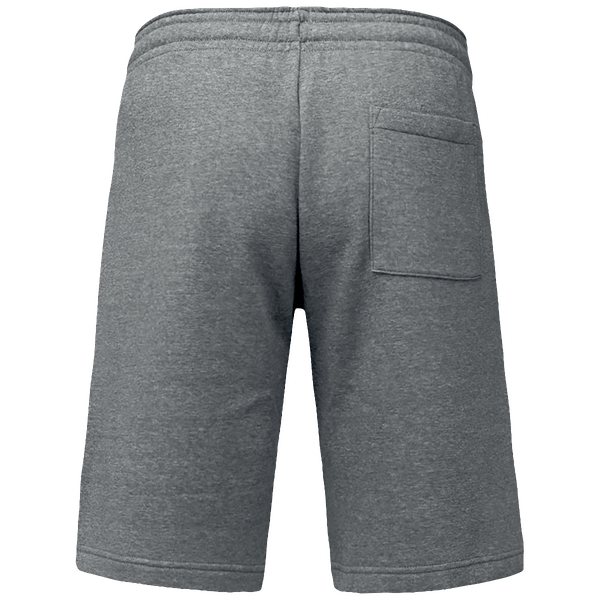 Bermuda molleton multisports adulte dos Grey Heather