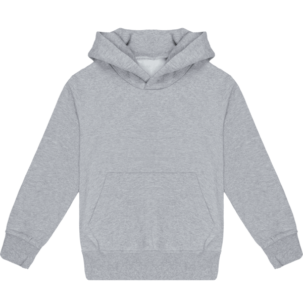 Kinder Kapuzenpullover - Grundlegender Kinder-Kapuzenpullover Oxford Grey