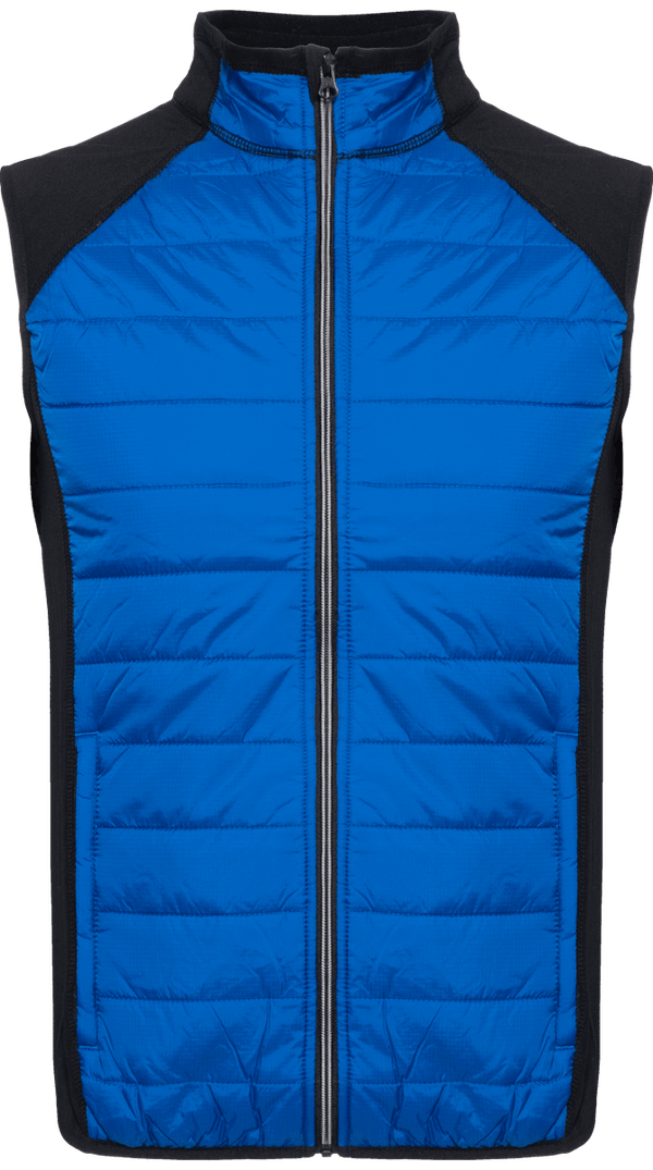 Veste De Sport Bi-Matière Sans Manches Dark Royal Blue / Black