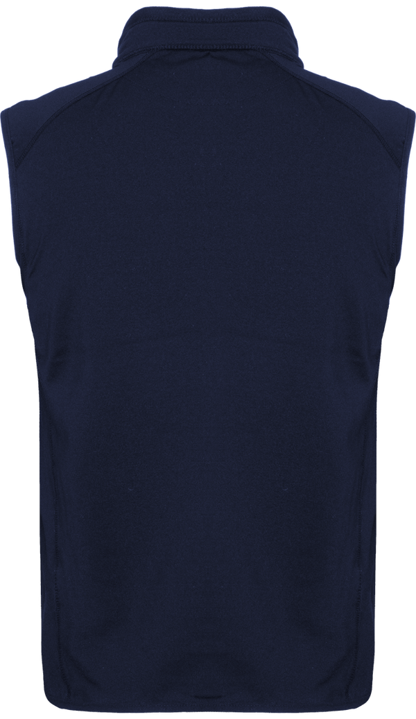 Veste sport bi matiere sans manches dos Sporty Navy / Sporty Navy