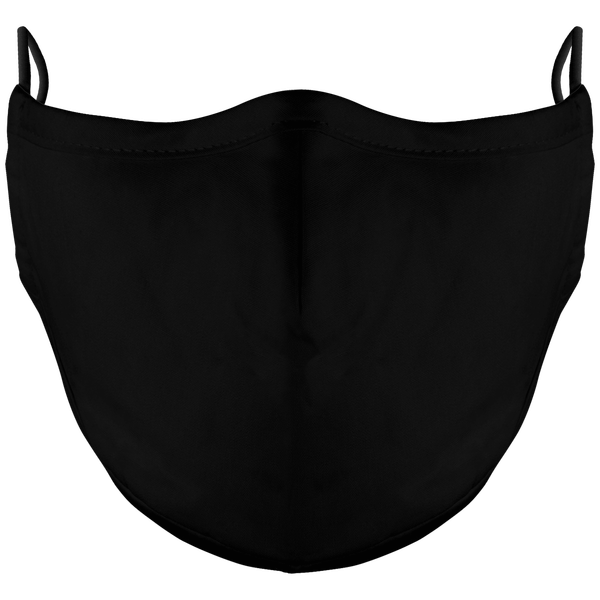 Masque En Tissu 3 Couches De Protection - Personnalisation En Flex  Black