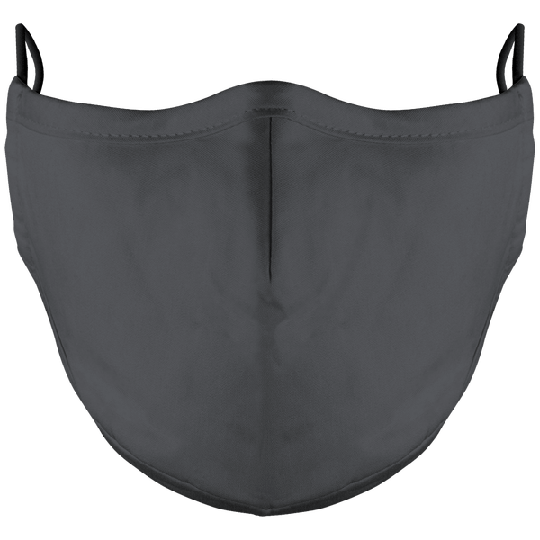 Masque En Tissu 3 Couches De Protection - Personnalisation En Flex  Dark Grey