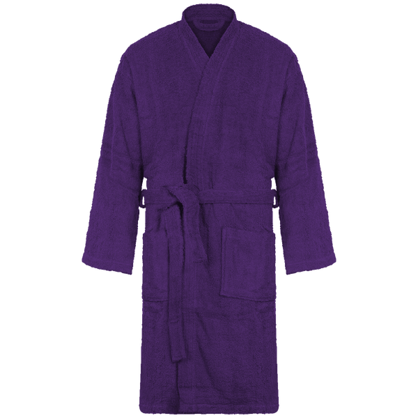 Peignoir col kimono plexus Purple