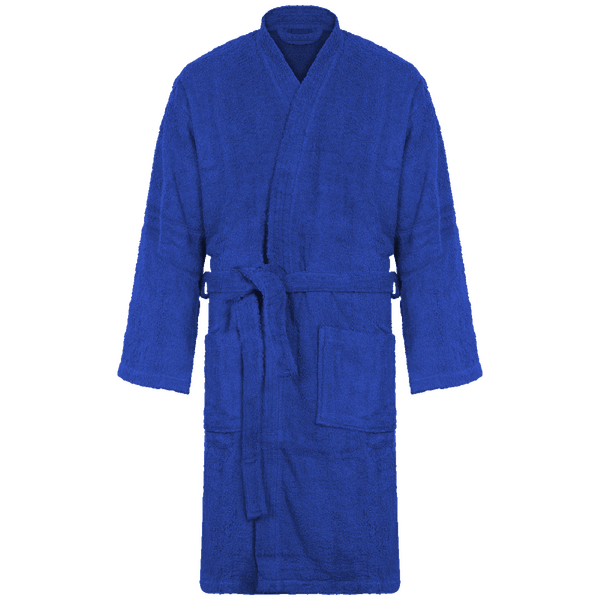 Peignoir col kimono plexus Royal Blue