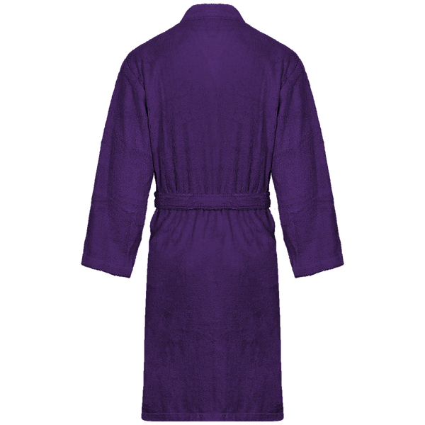 Peignoir col kimono dos Purple