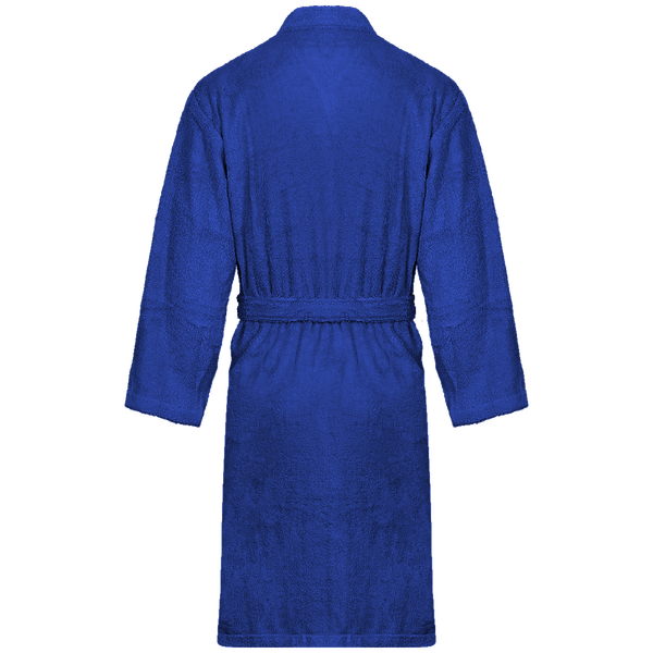 Peignoir col kimono dos Royal Blue