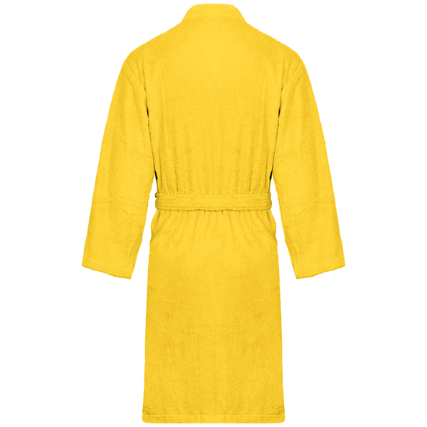 Peignoir col kimono dos Yellow