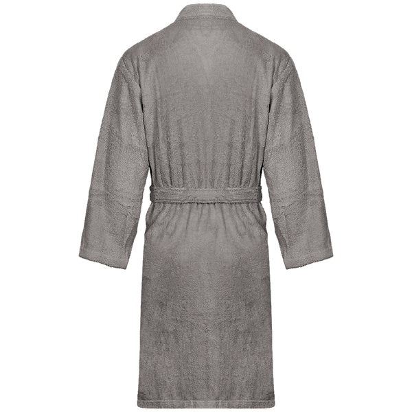 Peignoir col kimono dos Grey