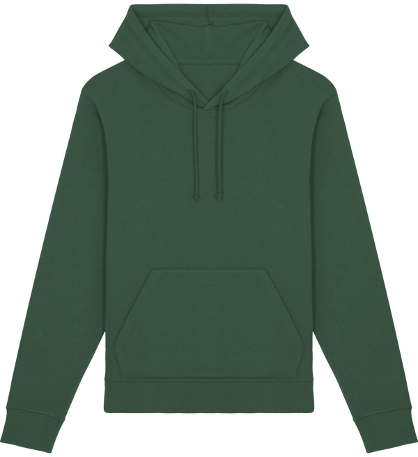 Sweat shirt capuche essentiel unisexe drummer face Bottle Green