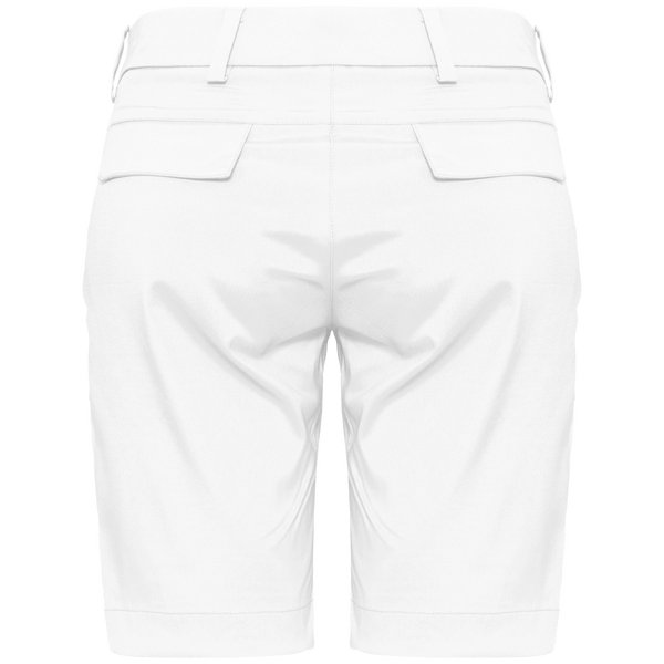 Bermuda sport femme dos White