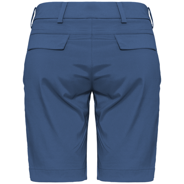 Bermuda sport femme dos Dark Navy