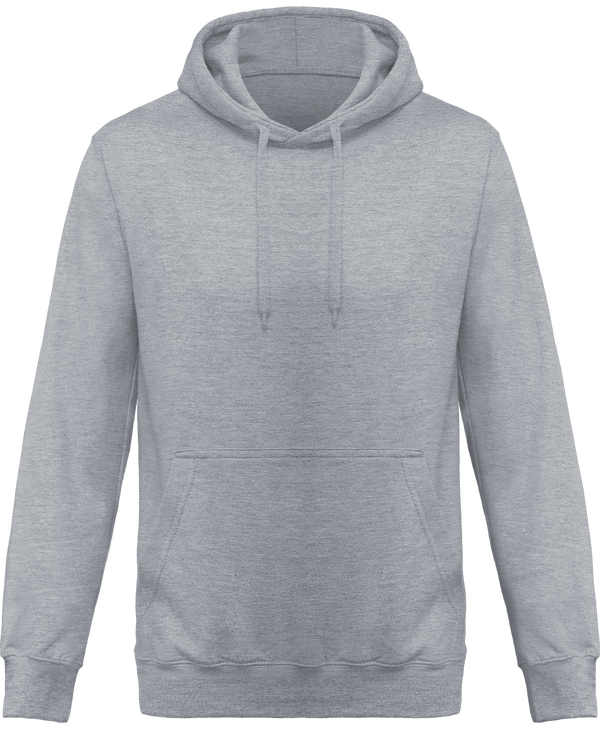 Sweat Shirt À Capuche Personnalise Oxford Grey