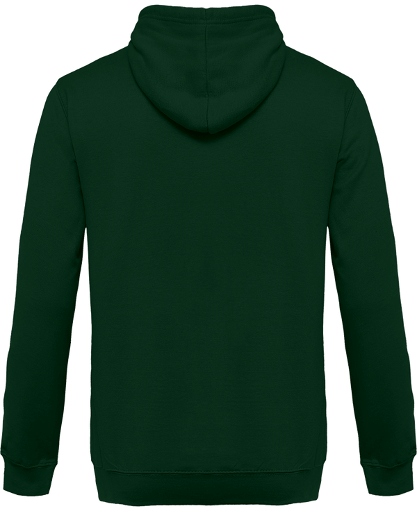 Sweat shirt a capuche homme dos Forest Green